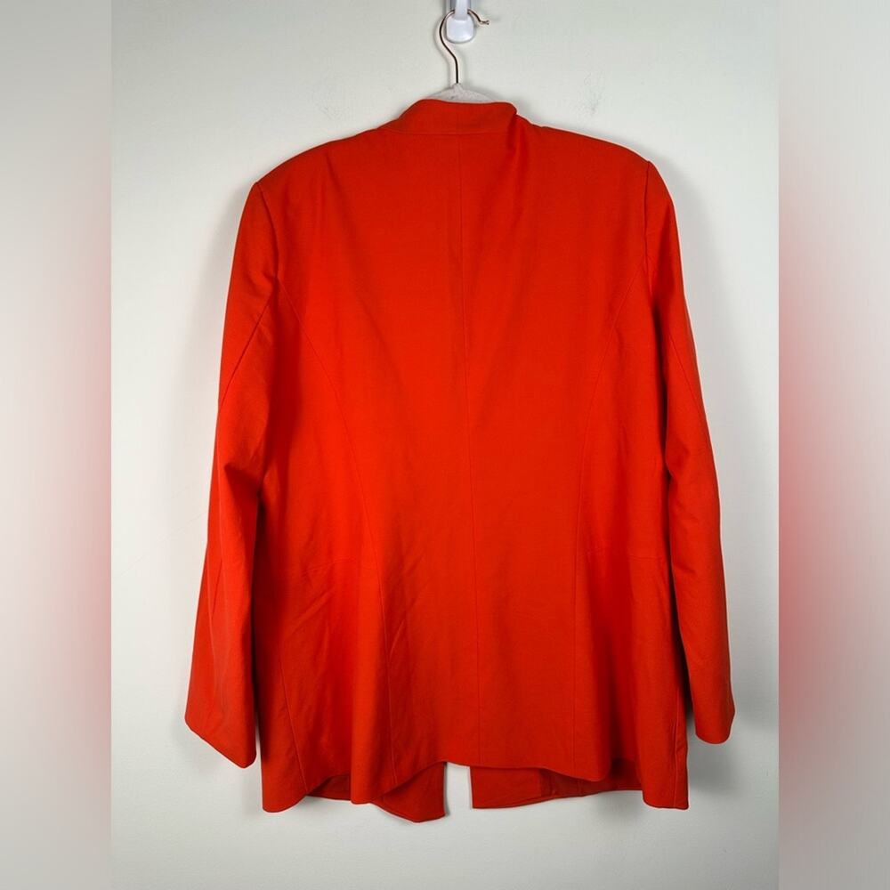 Halogen Nordstrom Size 1x Open Front Collarless B… - image 2